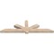 Ekena Millwork Kennewick Smooth Timber Gable Bracket, Douglas Fir, 96"W x 28"H x 5 1/2"D x 5 1/2"F, 7/12 Pitch GBW096X28X0606KEN00SDF - alternate 2